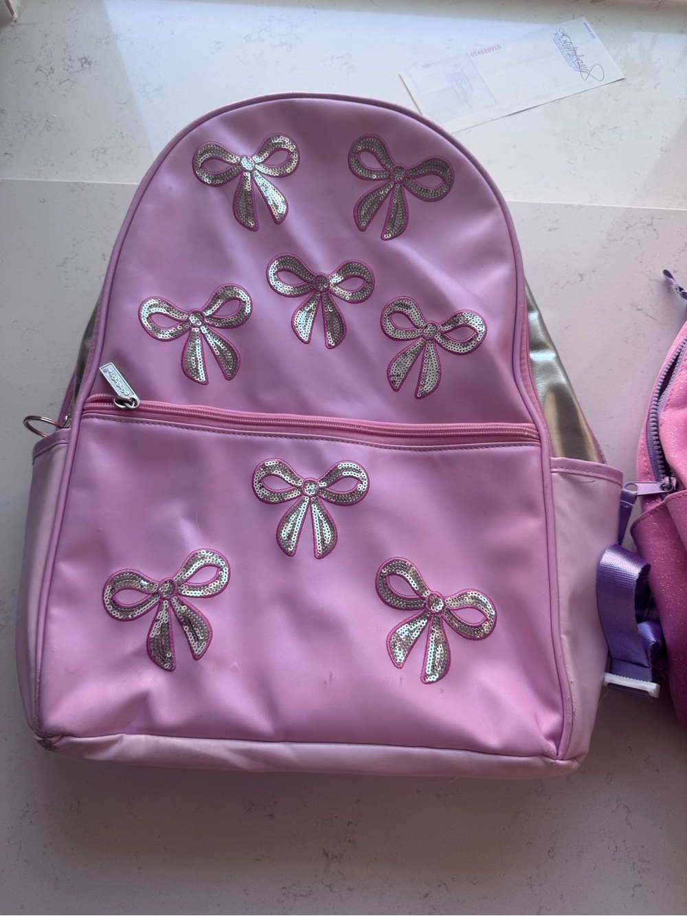 iscream girls bow backpack